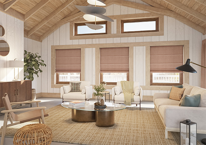 Jakarta, Candy Heart - Roman Blind - Image 6